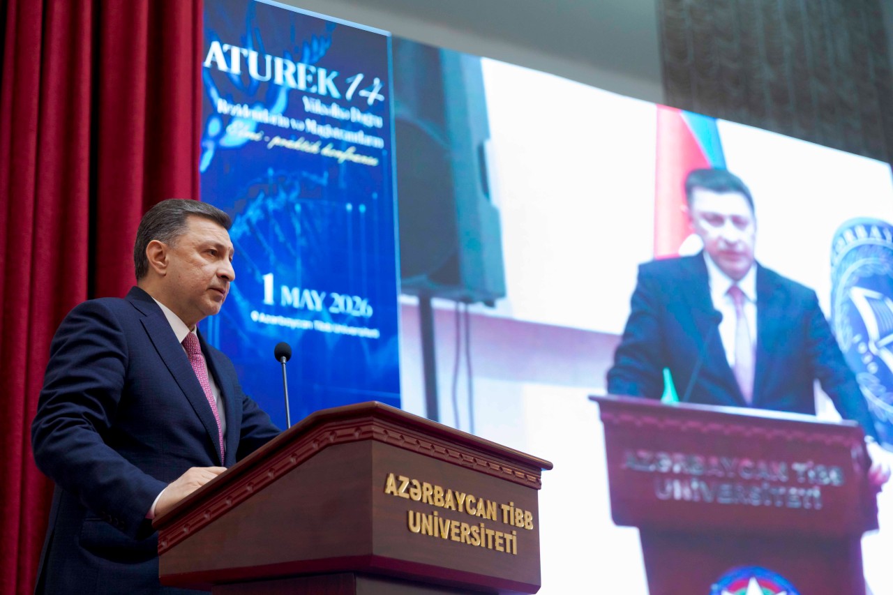 ATU-da rezident və magistrantların elmi-praktik konfransı keçirilib - VİDEO (FOTOLAR)